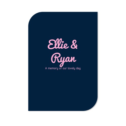 Single Card Half Rounded Vertical 10 x 14,3 cm