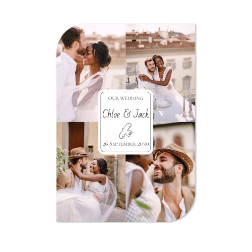 Single Card Half Rounded Vertical 10 x 14,3 cm Single Card Half Rounded Vertical 10 x 14,3 cm