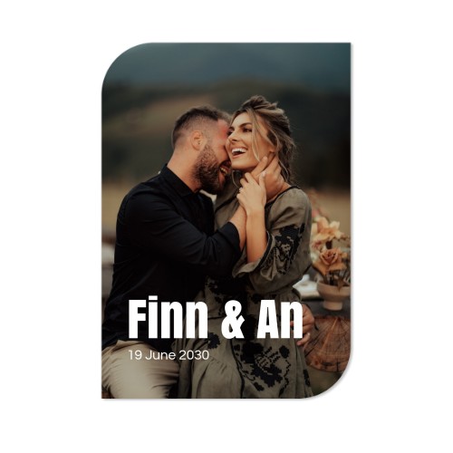 Single Card Half Rounded Vertical 10 x 14,3 cm Single Card Half Rounded Vertical 10 x 14,3 cm