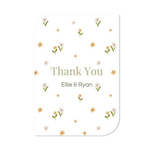Single Card Half Rounded Vertical 10 x 14,3 cm