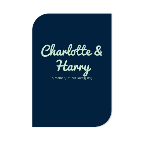 Grusskarte - Halbrunde Ecken Hochformat 10 x 14,3 cm Grusskarte - Halbrunde Ecken Hochformat 10 x 14,3 cm