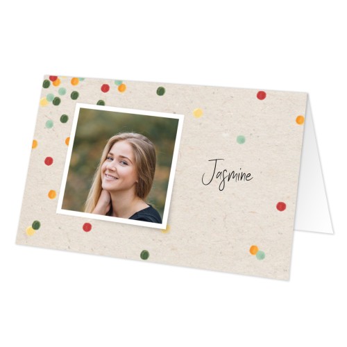Folded place cards - set of 12