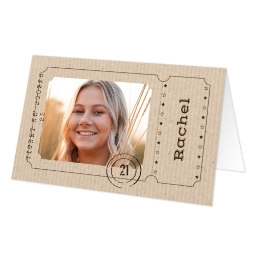 Folded place cards - set of 12 Folded place cards - set of 12