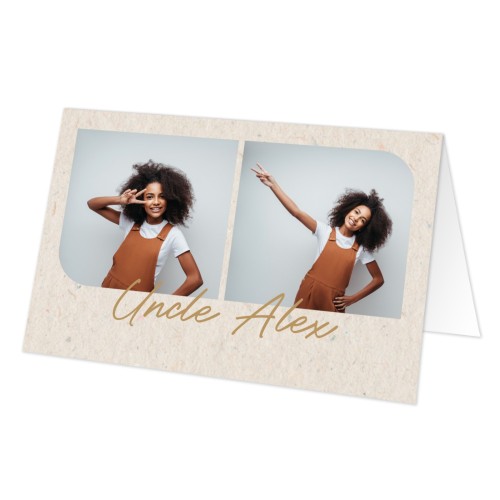 Folded place cards - set of 12