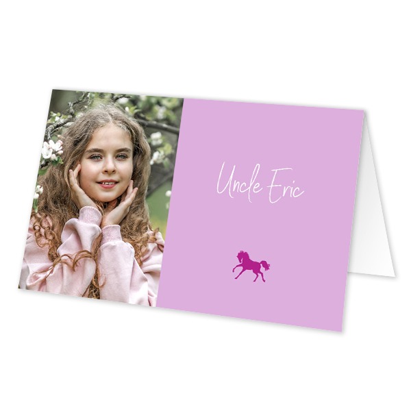 Folded place cards - set of 12 Folded place cards - set of 12