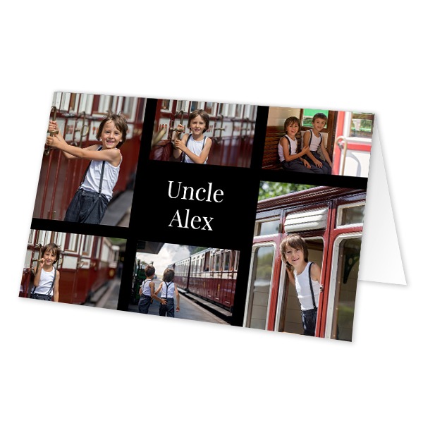 Folded place cards - set of 12