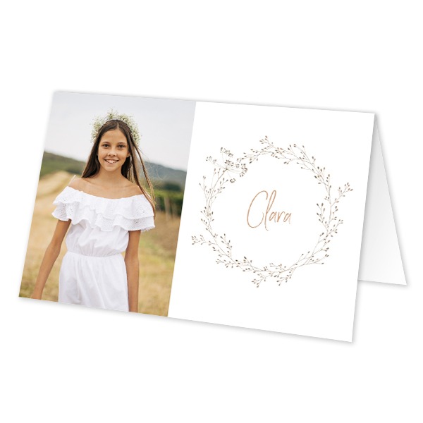 Folded place cards - set of 12 Folded place cards - set of 12