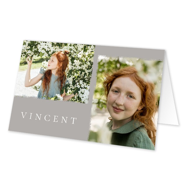 Folded place cards - set of 12 Folded place cards - set of 12