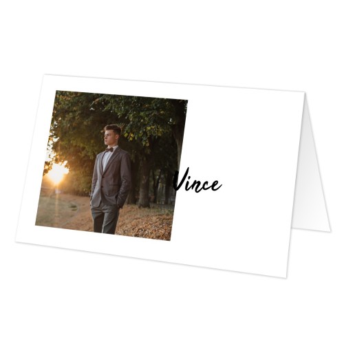Folded place cards - set of 12