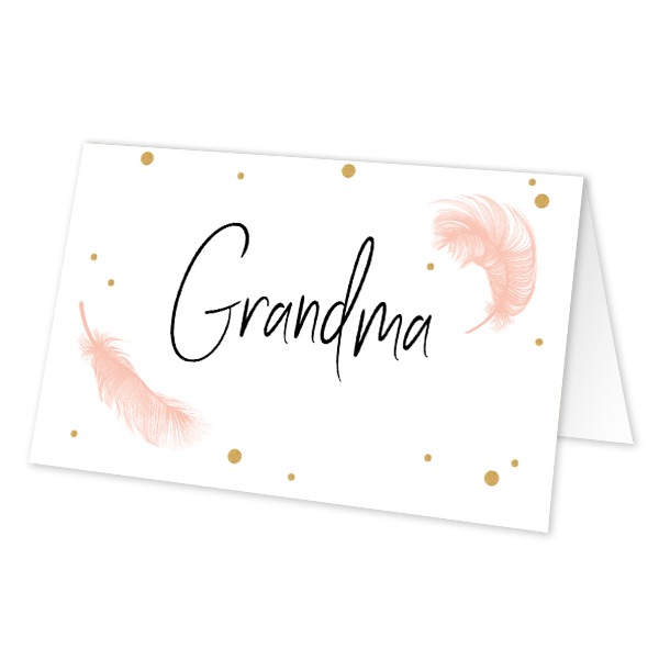 Marque-place Ă poser - Lot de 12 Marque-place Ă poser - Lot de 12