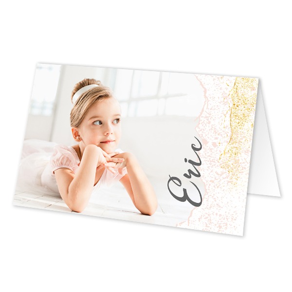 Folded place cards - set of 12 Folded place cards - set of 12