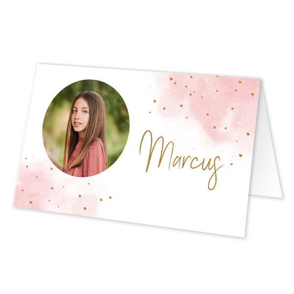 Folded place cards - set of 12 Folded place cards - set of 12