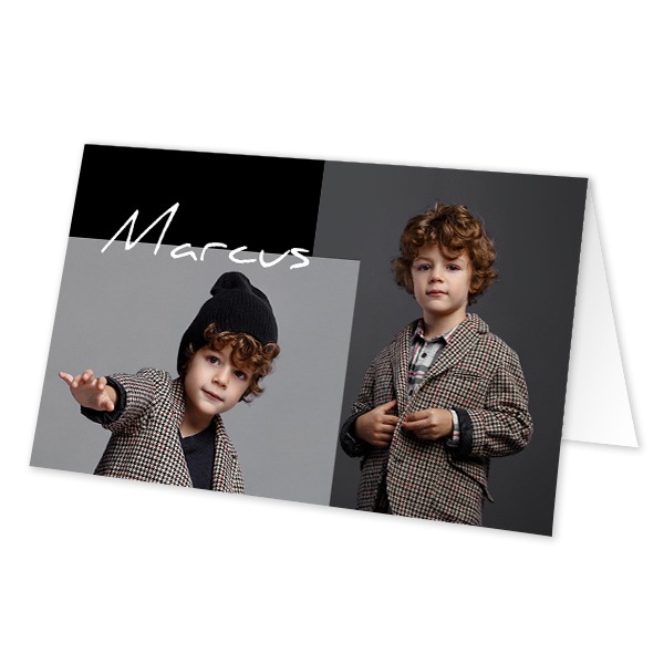 Folded place cards - set of 12 Folded place cards - set of 12