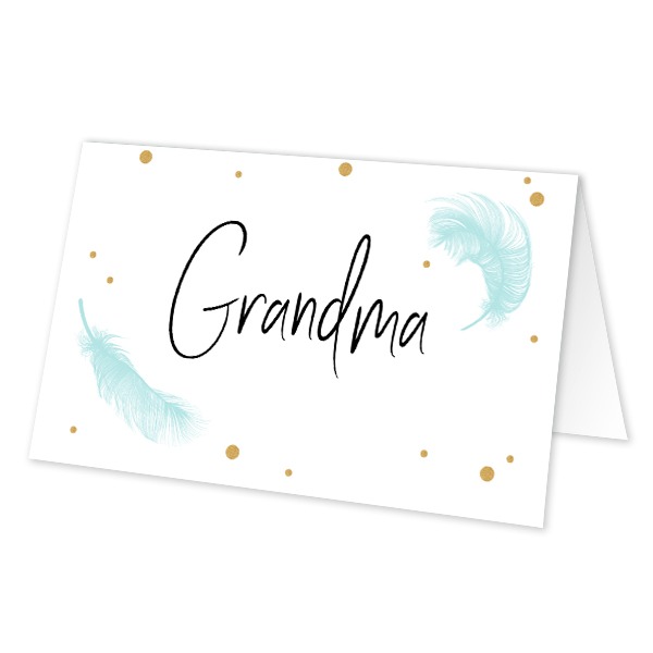 Marque-place Ă poser - Lot de 12 Marque-place Ă poser - Lot de 12