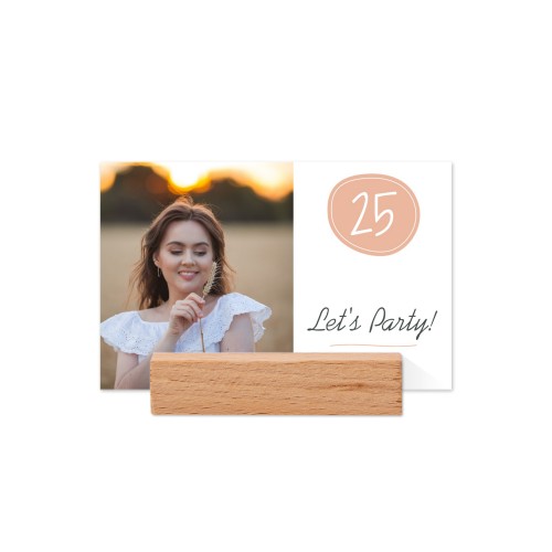 Marque-place avec support en bois - Lot de 12 Marque-place avec support en bois - Lot de 12