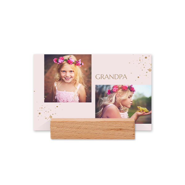 Place cards in wooden block - set of 12 Place cards in wooden block - set of 12