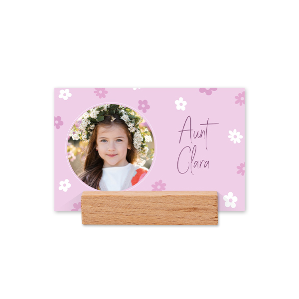 Marque-place avec support en bois - Lot de 12 Marque-place avec support en bois - Lot de 12