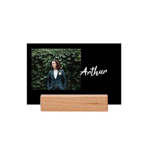 Bordplasseringskort med treholder - 12 stk Bordplasseringskort med treholder - 12 stk