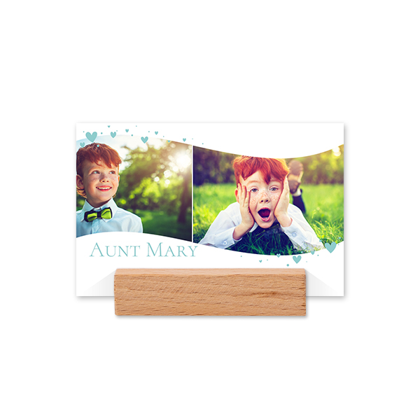 tablecardstandwood_heartwaveshapedcollageblue