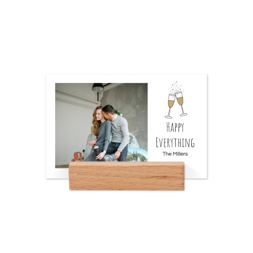 Placeringskort med trähållare - 12 st