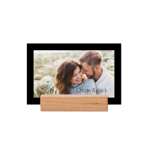 Marque-place avec support en bois - Lot de 12 Marque-place avec support en bois - Lot de 12