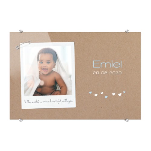 Cardboard Photo Print