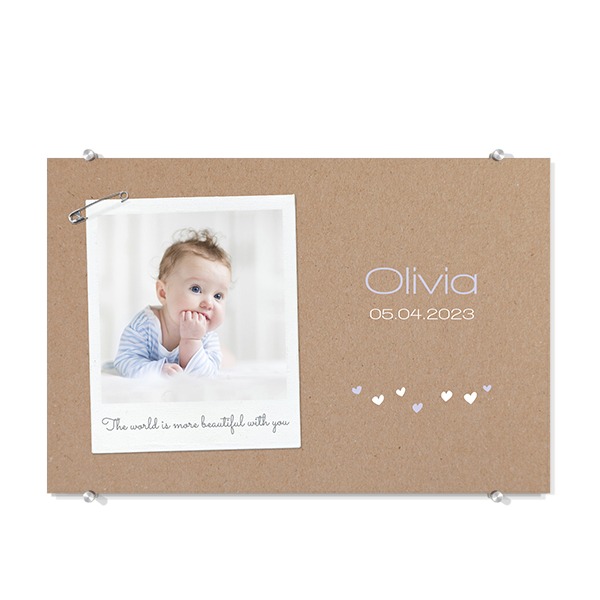 Cardboard Photo Print