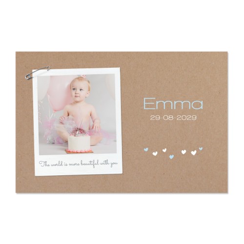 Cardboard Photo Print