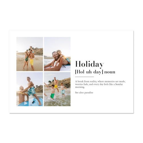 Dictionary Definition with 4 photos