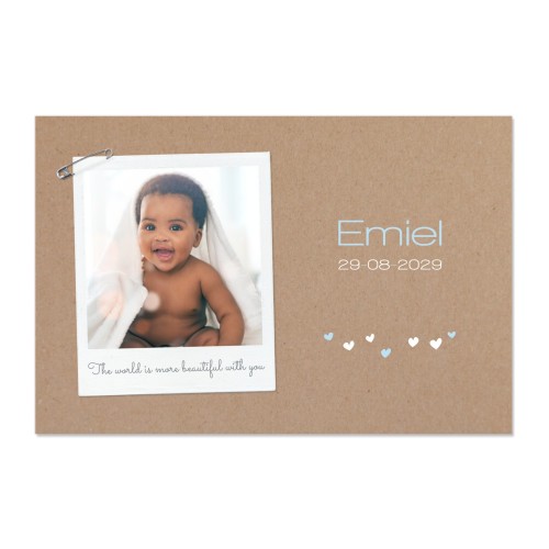 Cardboard Photo Print