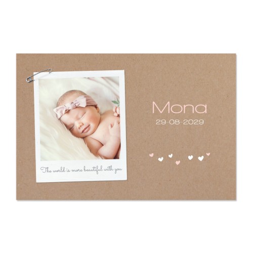 Cardboard Photo Print