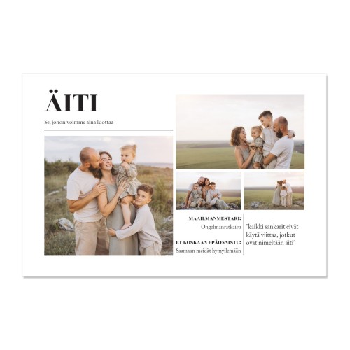 Alu Juliste 20 x 30 cm Alu Juliste 20 x 30 cm