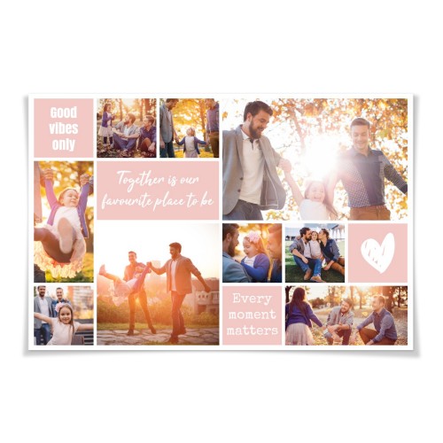 Collage Poster 20 x 30 cm Mat Collage Poster 20 x 30 cm Mat