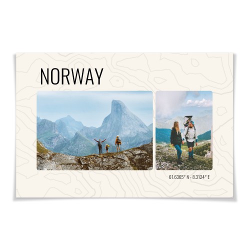 Plakatcollage 20 x 30 cm overflade