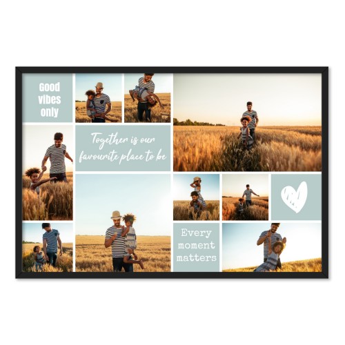 Inramad poster 20 x 30 cm Svart Inramad poster 20 x 30 cm Svart