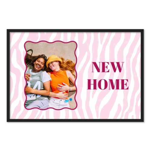 Zebra Swirly Frame Zebra Swirly Frame