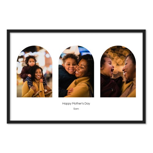 PĂȘle-MĂȘle encadrĂ© 20 x 30 cm Noir PĂȘle-MĂȘle encadrĂ© 20 x 30 cm Noir