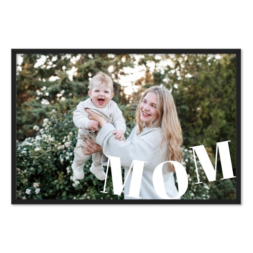 Typo Frame Mom