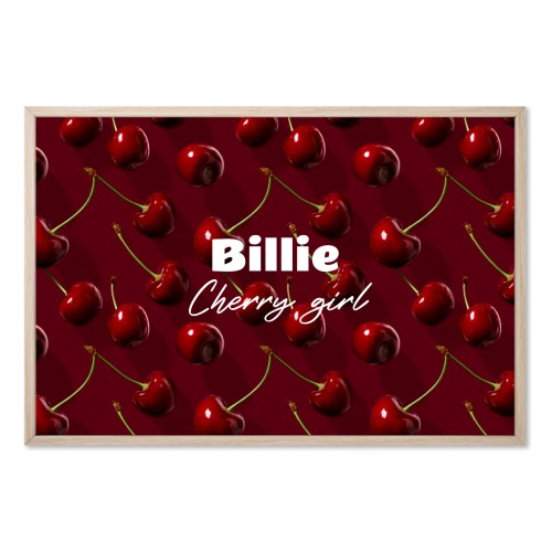 Cherry Coded Pattern Text - Only