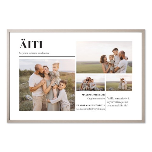 Kehystetty juliste 20 x 30 cm Myyrä Kehystetty juliste 20 x 30 cm Myyrä