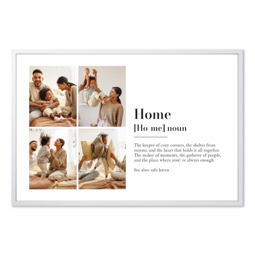 Dictionary Definition with 4 photos