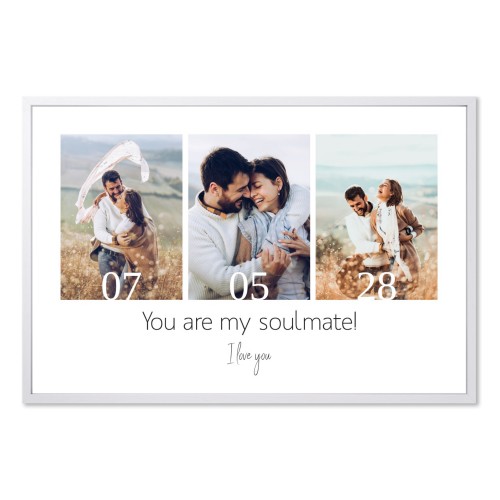 Wedding date collage Wedding date collage