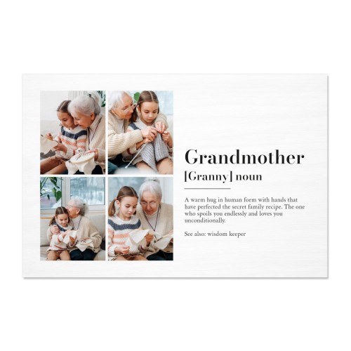 Dictionary Definition with 4 photos