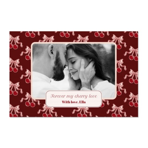 Vintage Cherry Love Text - Only Vintage Cherry Love Text - Only