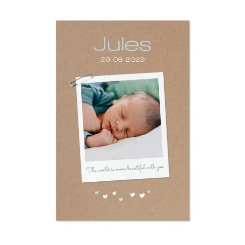 Cardboard Photo Print