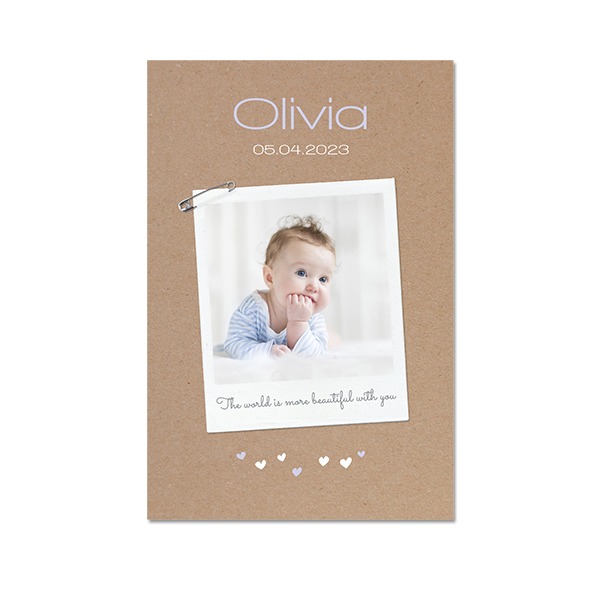 Cardboard Photo Print