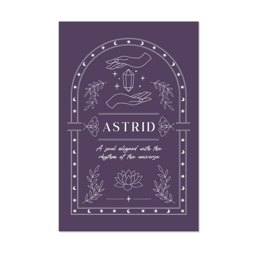 Cosmic Harmony Frame - Text Only