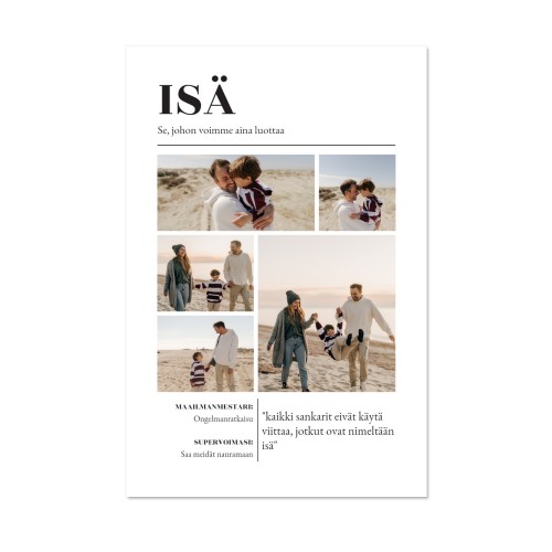 Julistetaulu 20 x 30 cm