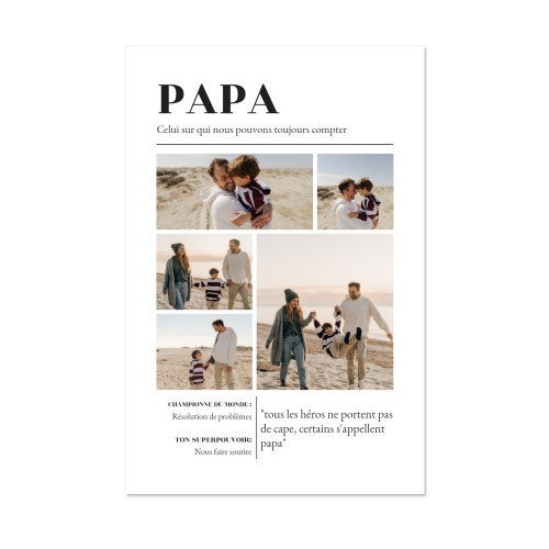 Tableau photo Forex 20 x 30 cm