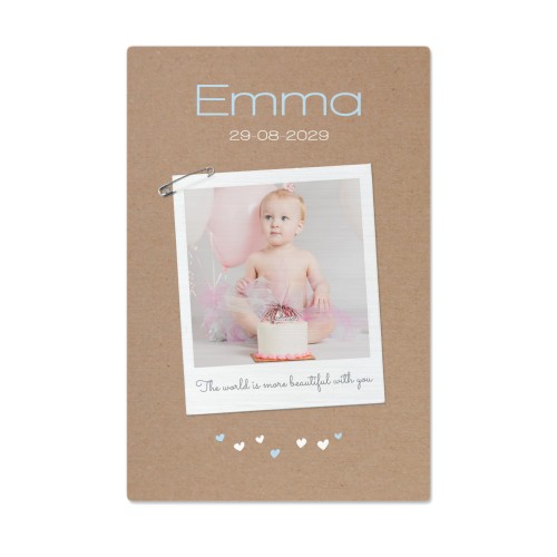 Cardboard Photo Print